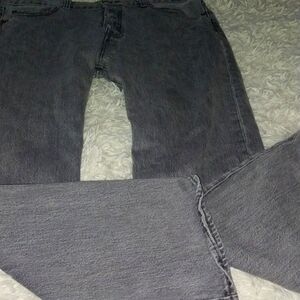 Levi's 501 33x29 gray